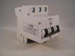 MEM MCB 16 Amp Type D Triple Pole 3 Phase M9 16A Memshield T163D 163MB4 163MD