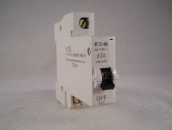MEM Eaton Type C MCB 63 Amp M6 Single Pole 63A Memshield T631C 631C 631MC