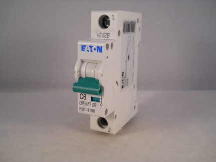 Eaton MCB 6 Amp Type C 6A Single Pole C6 Breaker Memshield 3 EMCH106 - Image 3