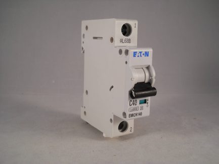 Eaton MCB 40 Amp Type C 40A Single Pole C40 Breaker Memshield 3 EMCH140