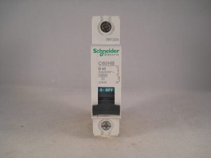 Schneider MCB 40 Amp Single Pole Type B 40A Multi9 C60HB140 Merlin Gerin 25848 - Image 2