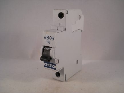 Volex MCB 6 Amp Type B 6A Single Pole Circuit Breaker VB06 - Image 3
