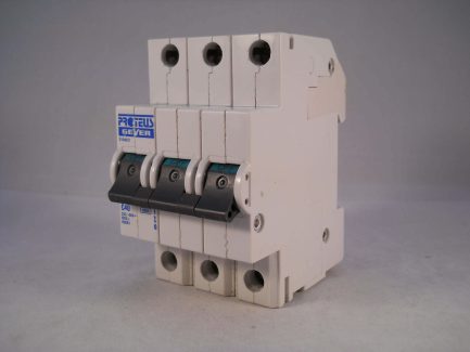 Proteus MCB 40 Amp Triple Pole 3 Phase Breaker Type C 40A Geyer 31040/3 - Image 3