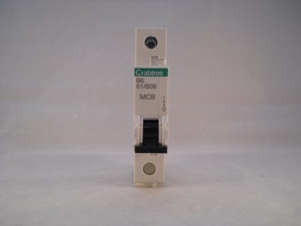 Crabtree Starbreaker MCB 6 Amp Single Pole Breaker Type B 6A 61/B06 Series 5 - Image 2