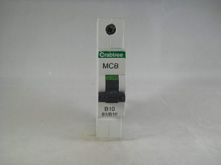 Crabtree Starbreaker MCB 10 Amp Single Pole Breaker Type B 10A 61/B10 Series 3 - Image 2