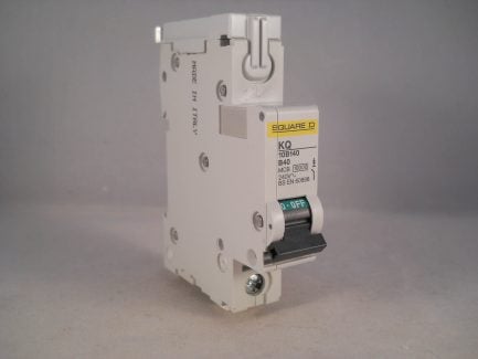 Square D KQ MCB 40 Amp Type B Single Pole 40A Circuit Breaker B40 KQ10B140