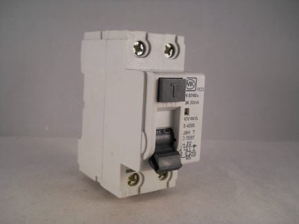 MK RCD 40 Amp 30mA Double Pole 40A Sentry LN5740S
