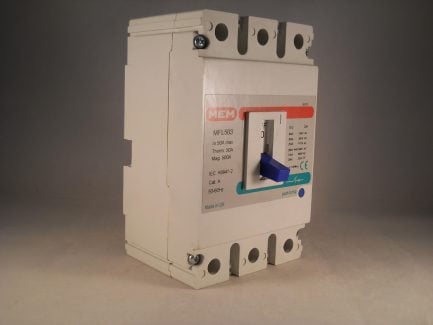 MEM MCCB 50 Amp Triple Pole 50A 3 Phase Breaker Bill TLF503 Memshield 2 MFL503