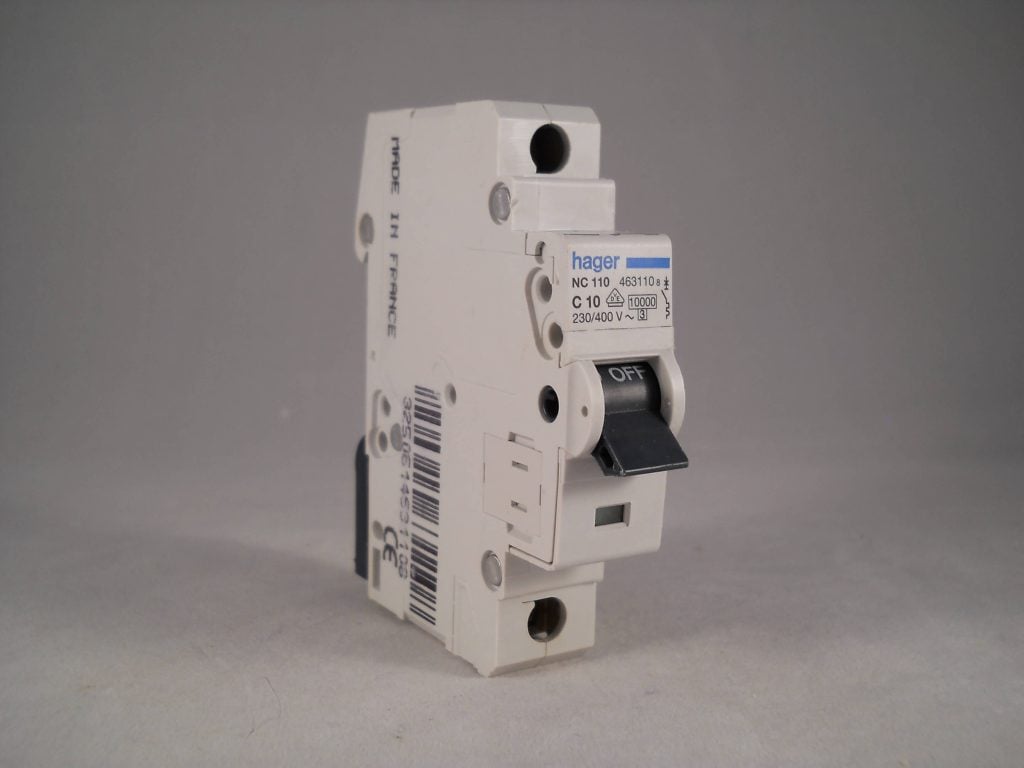 Hager NCN110A Schutzschalter 10A, C-Charakteristik, 10kA – 1-polig Für Hutschiene, Neu