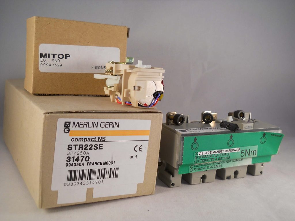 Merlin Gerin Electronic Trip Unit Compact NS 250A Schneider 31470 ...