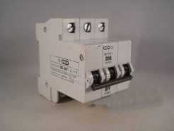 MEM MCB 20 Amp Type 3 M9 Triple Pole 3 Phase 20A Memshield 1 3T203 203MC 203MB3