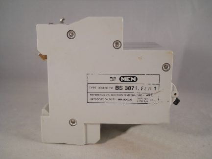 MEM MCB 20 Amp Type 3 M9 Triple Pole 3 Phase 20A Memshield 1 3T203 203MC 203MB3 - Image 4