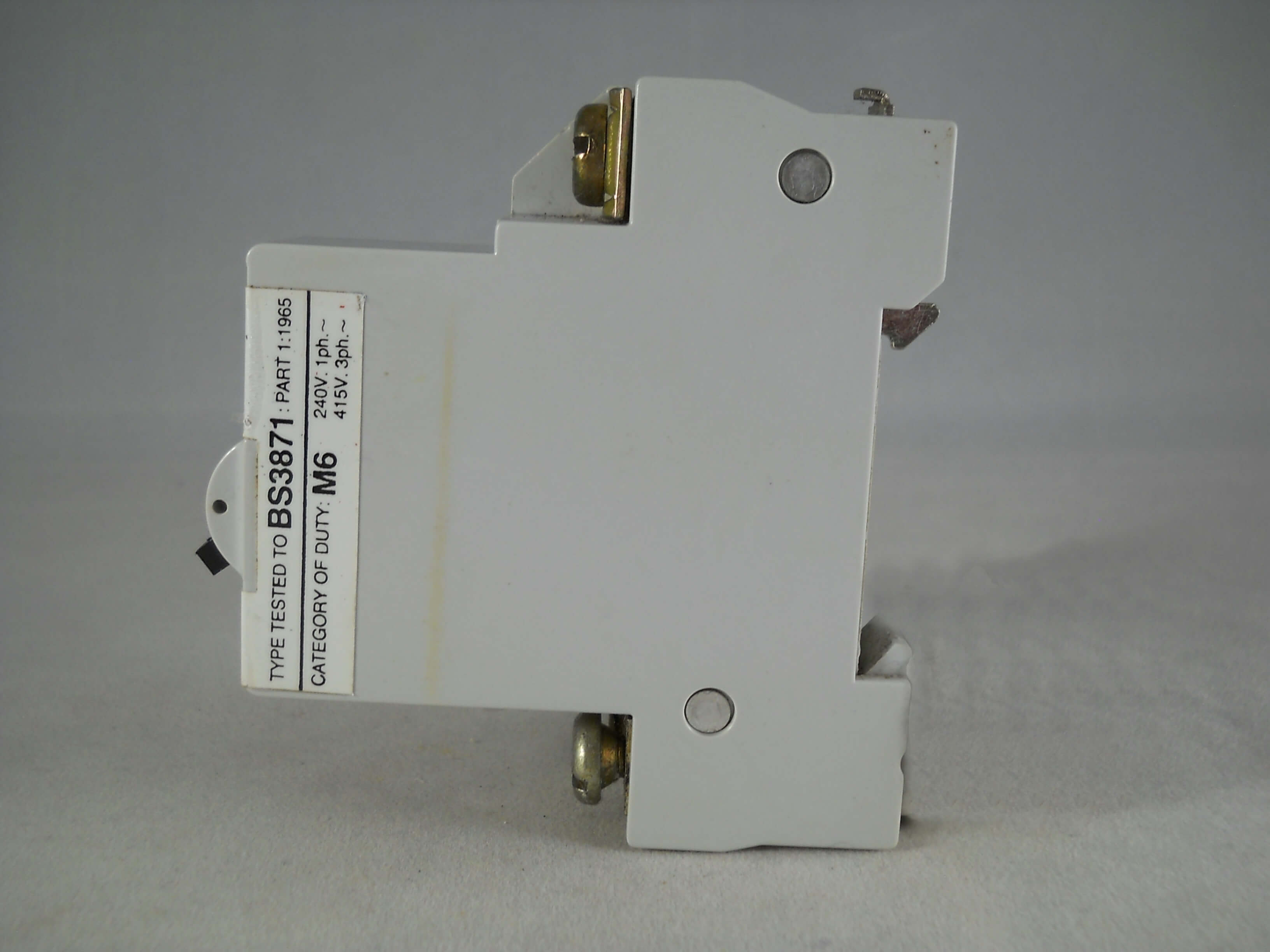 Interruttore Magnetotermico MEM 5A Tipo 1 - 51QEB - 1 Polo Per Guida DIN - Usato Ma Funzionante