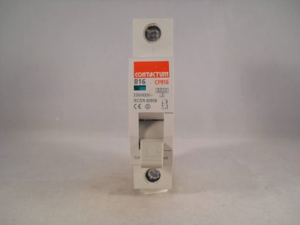 Contactum MCB 16 Amp Type B 16A Single Pole B16 CP Range Breaker CPB16 - Image 2