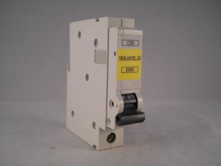 Square D QOE MCB 6 Amp Single Pole Qwikline Breaker Type C 6A QO106EC6 6000