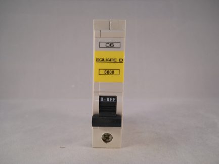 Square D QOE MCB 6 Amp Single Pole Qwikline Breaker Type C 6A QO106EC6 6000 - Image 2
