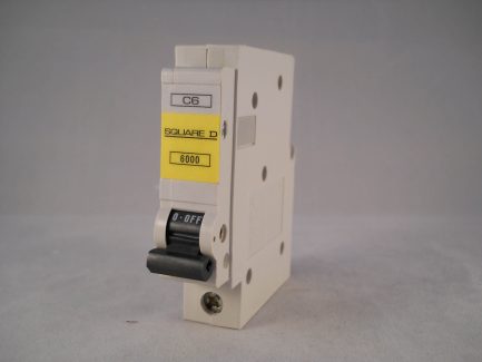 Square D QOE MCB 6 Amp Single Pole Qwikline Breaker Type C 6A QO106EC6 6000 - Image 3