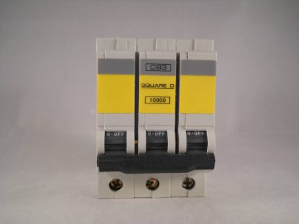 Square D QOE MCB 63 Amp Triple Pole 3 Phase Breaker Type C 63A QO363EC10 - Image 2