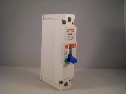 MEM MCCB 63 Amp Single Pole 63A Breaker Memshield 2 Bill TLF631 MFL631