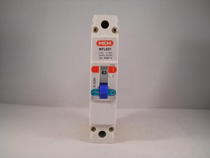 MEM MCCB 63 Amp Single Pole 63A Breaker Memshield 2 Bill TLF631 MFL631 - Image 2