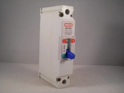 MEM MCCB 80 Amp Single Pole 80A Breaker Memshield 2 Bill TLF801 MFL801