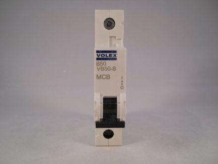 Volex MCB 50 Amp Type B 50A Single Pole Circuit Breaker VB50-B - Image 2