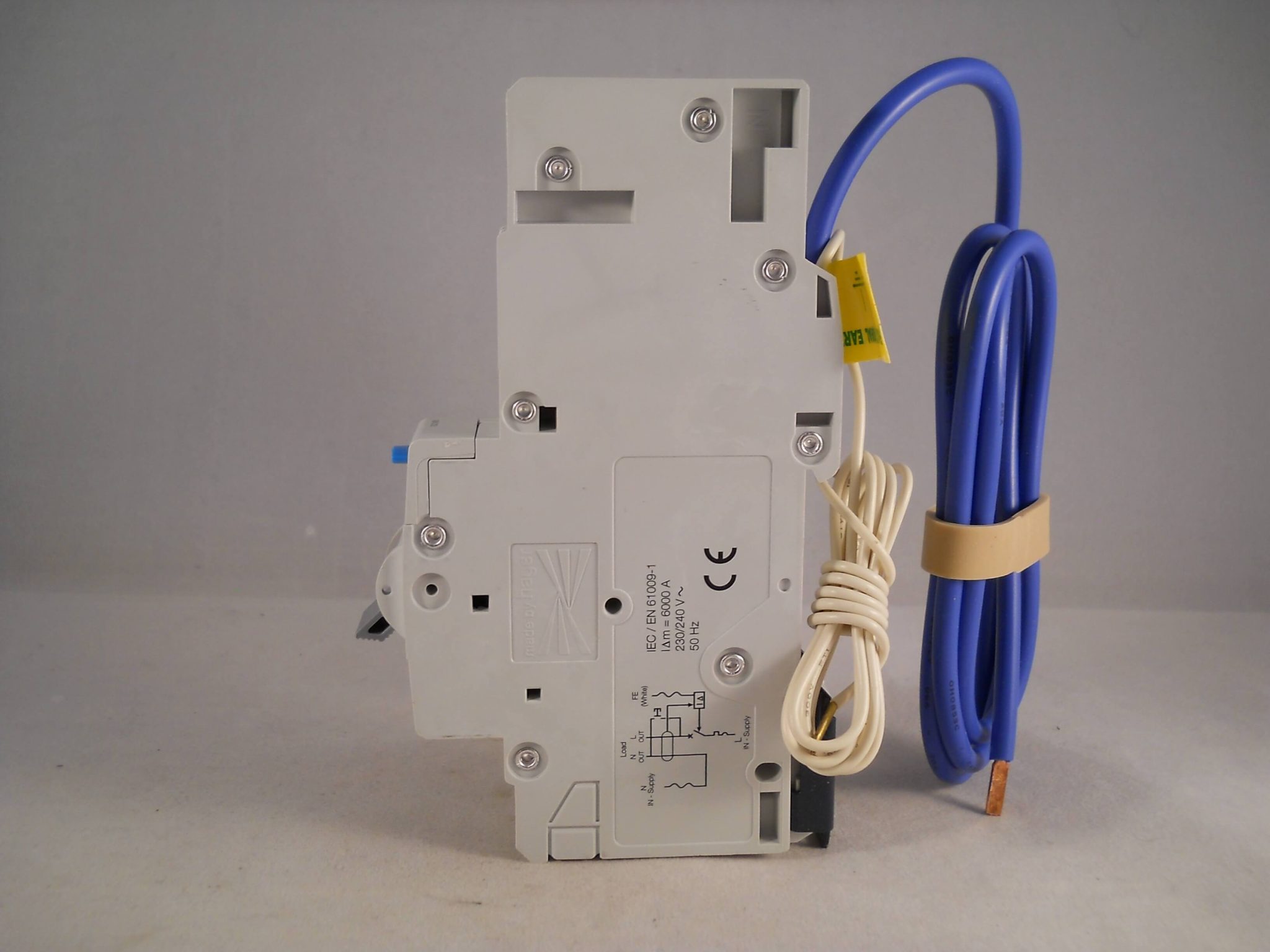 Hager RCBO 10 Amp 30mA Type C 10A 106756 C10 ADC Range ADC110 NEW ...