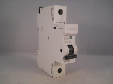 MEM Memshield 2 MCB 16 Amp Type D 16A Single Pole Circuit Breaker MDH116