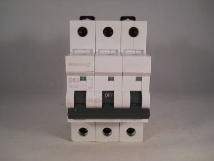 MEM MCB 63 Amp Triple Pole 3 Phase Breaker Type D 63A D63 Memshield 2 MDL363 - Image 2