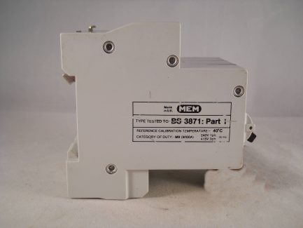 MEM MCB 32 Amp Type 4 M9 Triple Pole 3 Phase Breaker 32A Memshield 1 323D 323MB4 - Image 4