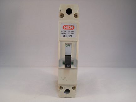 MEM MCCB 32 Amp Single Pole 32A Breaker Memshield 2 Bill TLF321 MFL321 - Image 2
