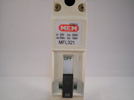 MEM MCCB 32 Amp Single Pole 32A Breaker Memshield 2 Bill TLF321 MFL321 - Image 5