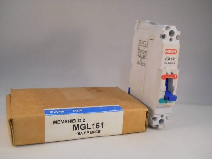 MEM MCCB 16 Amp Single Pole 16A Breaker Memshield 2 Bill TLG161 MGL161 NEW