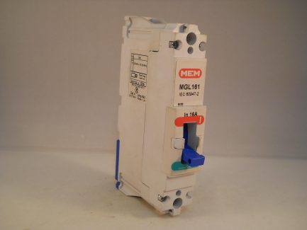 MEM MCCB 16 Amp Single Pole 16A Breaker Memshield 2 Bill TLG161 MGL161
