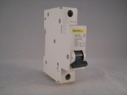 Square D MCB 20 Amp Single Pole Circuit Breaker B20 Type B 20A Domae DOM20B6