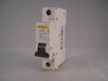 Square D MCB 20 Amp Single Pole Circuit Breaker B20 Type B 20A Domae DOM20B6 - Image 4