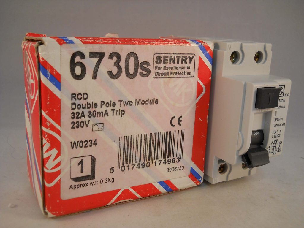 32 Amp Rcd MK RCD 32 Amp 30mA Double Pole 32A Sentry 6730S LN6730S NEW - Willrose ...