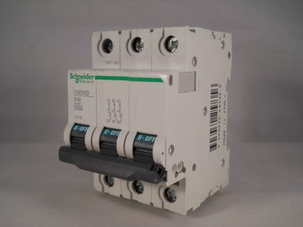Schneider MCB 50 Amp Triple Pole 3 Phase Type D 50A C60HD350 Merlin Gerin 25735 - Image 4