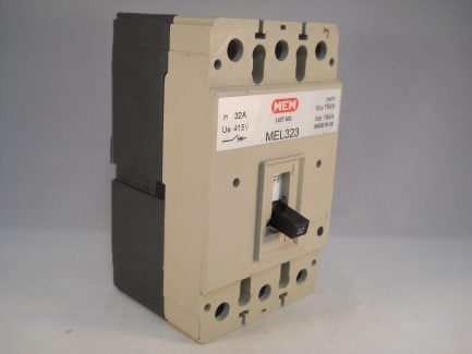 MEM MCCB 32 Amp Triple Pole 32A 3 Phase Bill TLE323 Memshield 2 MEL323