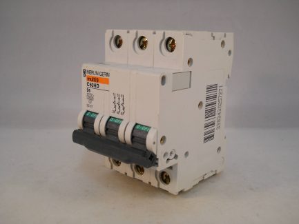 Merlin Gerin MCB 6 Amp Triple Pole 3 Phase Breaker Type D 6A C60HD306 25727 - Image 3