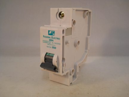 Federal Electric MCB 50 Amp Type B 50A Single Pole B50 Stablok HBA HBA1P50 - Image 3