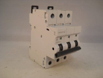 MEM MCB 6 Amp Triple Pole 3 Phase Breaker Type B 6A B6 Memshield 2 MBH306