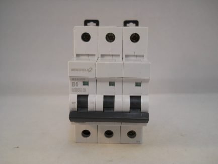 MEM MCB 6 Amp Triple Pole 3 Phase Breaker Type B 6A B6 Memshield 2 MBH306 - Image 2