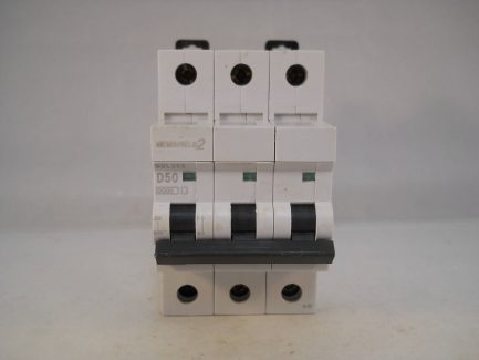 MEM MCB 50 Amp Triple Pole 3 Phase Breaker Type D 50A D50 Memshield 2 MDL350 - Image 2