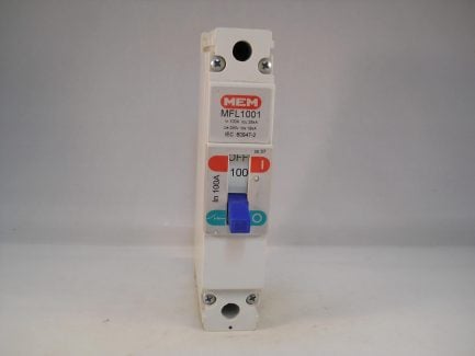 MEM MCCB 100 Amp Single Pole 100A Breaker Memshield 2 Bill TLF1001 MFL1001 - Image 2