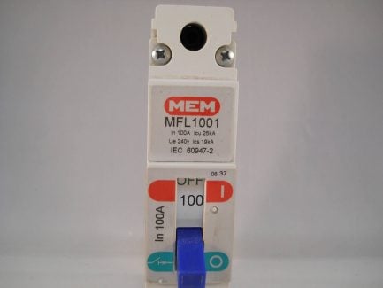 MEM MCCB 100 Amp Single Pole 100A Breaker Memshield 2 Bill TLF1001 MFL1001 - Image 5