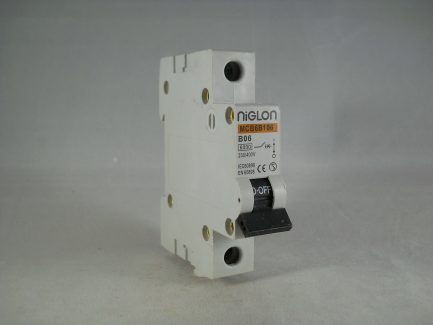Niglon MCB 6 Amp Single Pole Circuit Breaker B06 Type B 6A MCB6B106