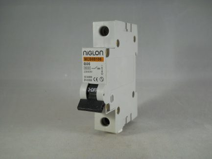 Niglon MCB 6 Amp Single Pole Circuit Breaker B06 Type B 6A MCB6B106 - Image 3
