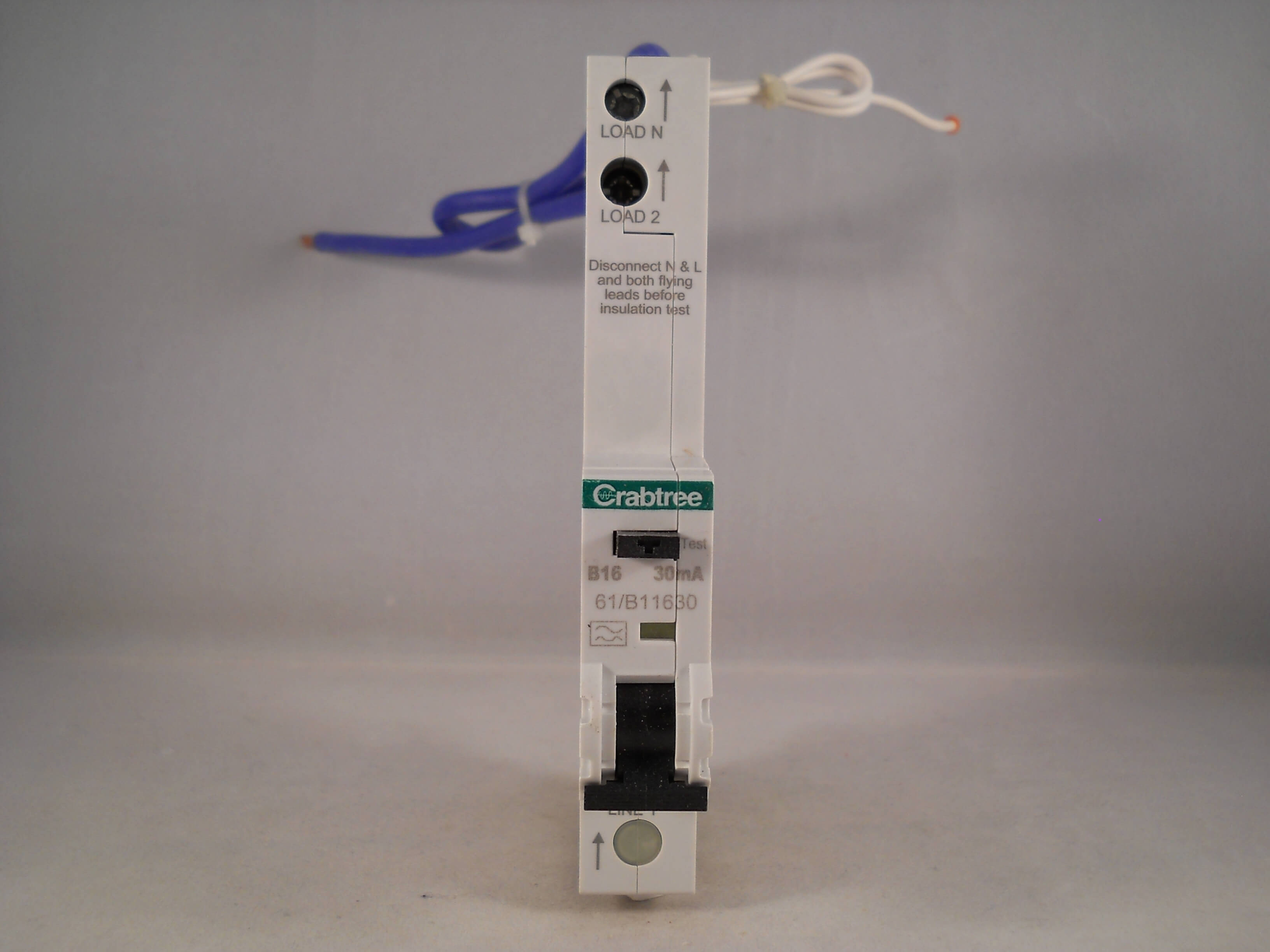 CRABTREE STARBREAKER RCBO 6A C6 30 MA TIPO C Nuovo EUR 17,72 - PicClick IT