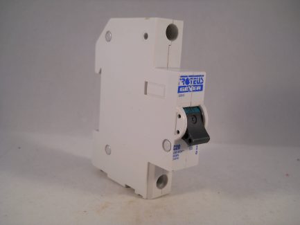Proteus MCB 20 Amp Single Pole Circuit Breaker Type C 20A Geyer 1020/3